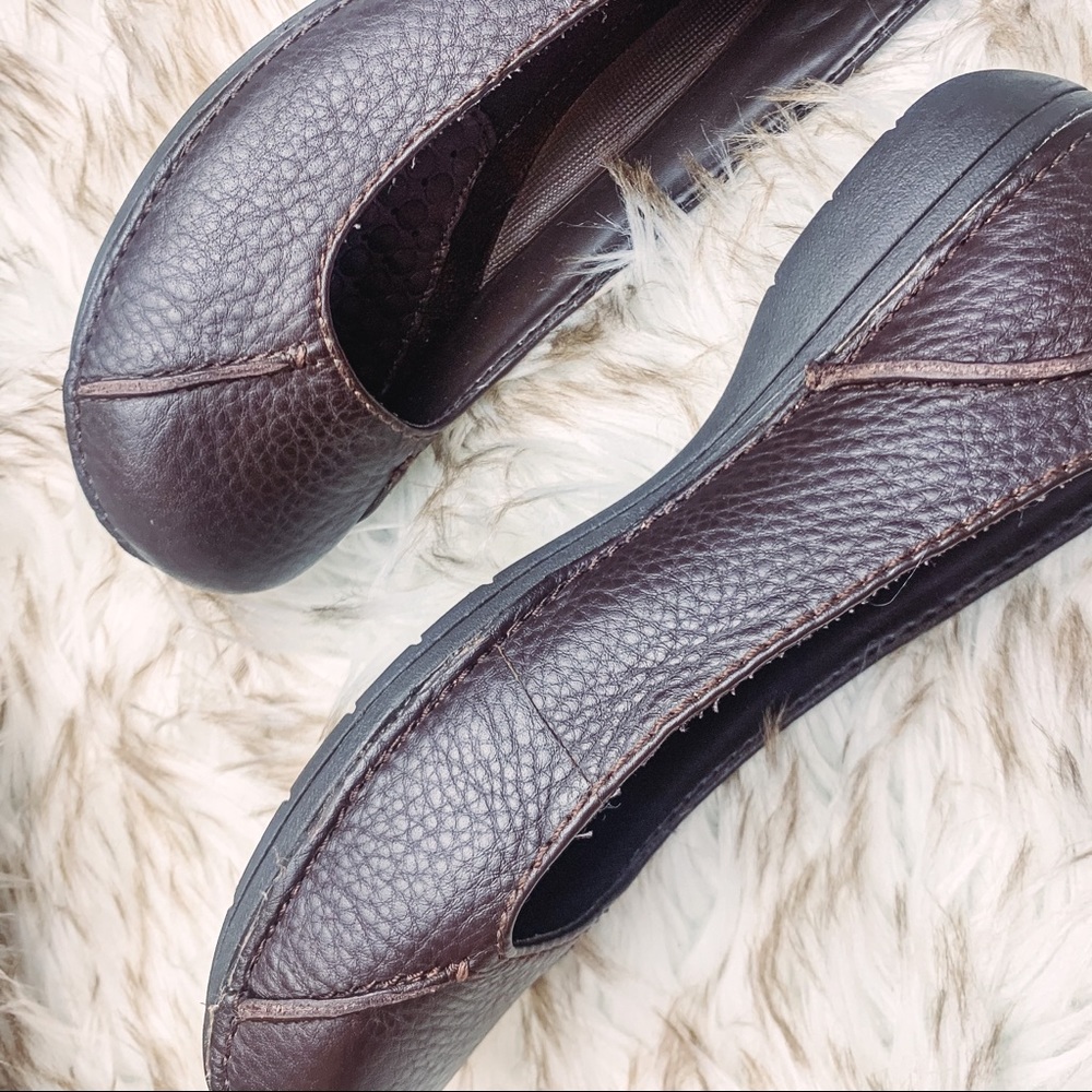 C&B Chocolate Brown Flats